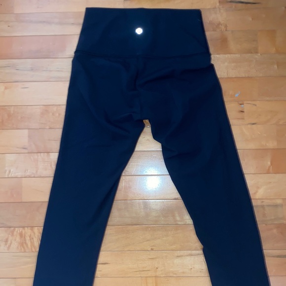 barley used lululemon leggings, black size 2/small - Picture 2 of 6